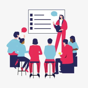 Affiche LES COURS DU SOIR DE L'ATSAC : "Les utopies d'hier à aujourd"hui"