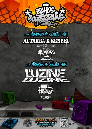 Affiche Echos Souterrains