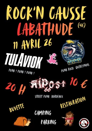 Affiche Rock'n'causse #8