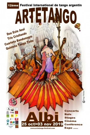 Affiche FESTIVAL ARTETANGO