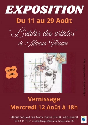 Affiche Exposition Peinture