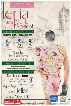 Affiche Féria de la Pêche et de l'Abricot 2022