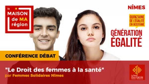 Affiche Conférence - Débat "Le droit des femmes à la santé"