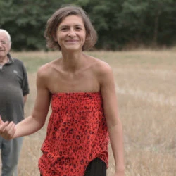 Papi et Pipo sont dans un bateau - Capture d'écran de la trilogie Papi et Pipo sont dans un bateau, opus 1 "La voleuse de haricots verts", 35', 2015. - Crédit image Françoise Alquier 