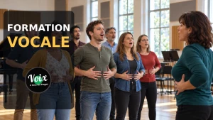 Affiche Stage de chant : formation vocale, respiration et soutien