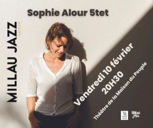 Affiche Concert - Enjoy - Sophie Alour 5tet