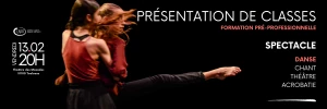 Affiche Spectacle Présentation de Classes : Danse, chant, théâtre…