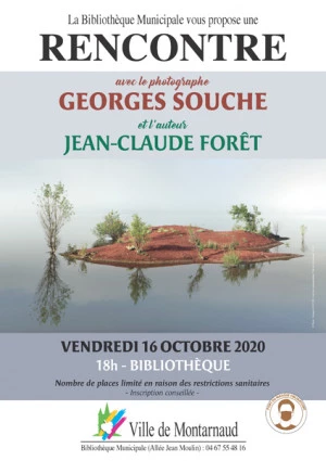 Affiche Rencontre avec le Photographe Georges SOUCHE
