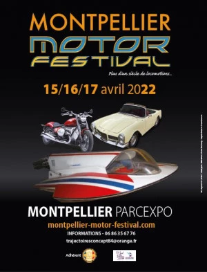 Affiche Montpellier Motor Festival 