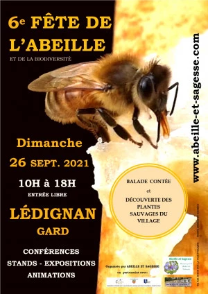 Affiche FETE de l'abeille et de la Biodiversité
