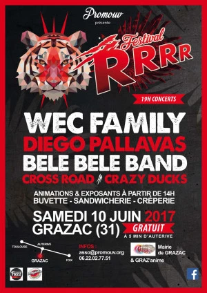 Affiche Festival "RRRR" - 2ème édition