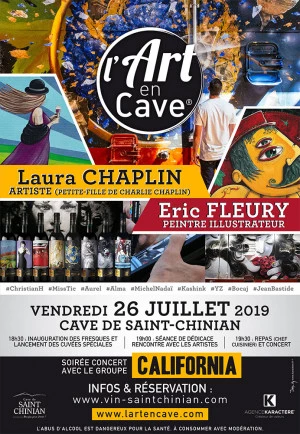 Affiche L'Art en Cave 