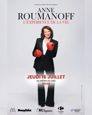 Affiche Spectacle ANNE ROUMANOFF