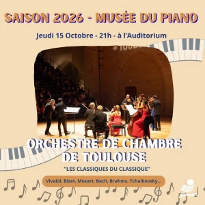 Affiche Saison Musicale à L'auditorium 2026