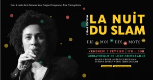 Affiche Festival Nuit du Slam Occitanie - Ariège 