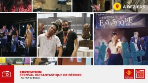 Affiche Exposition "Festival du Fantastique de Béziers"