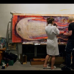 Bonne nuit, Mozart - Capture d'écran du film Bonne nuit, Mozart, avec Laurent Melon, collection "Visions et vibrations", 124', 2022 - Crédit image Françoise Alquier 