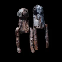 YOLOs - Métal soudé, °2023, +/- 150 cm - David Vanorbeek Sculpteur 