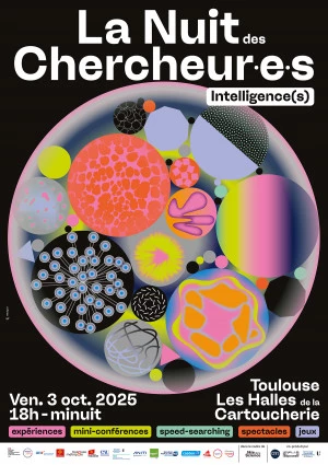 Affiche [ANNULE] La Nuit des chercheur·es 2025 à Toulouse