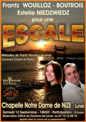 Affiche Tour de chant : ESCALE