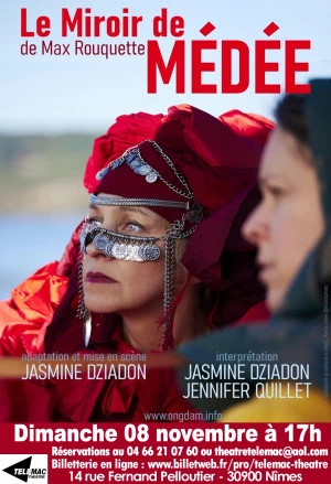 Affiche LE MIROIR DE MÉDÉE de Max ROUQUETTE