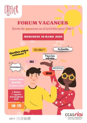 Affiche Forum Vacances