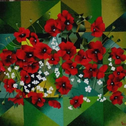 TOITS DE PARIS - Huile sur toile 130/97