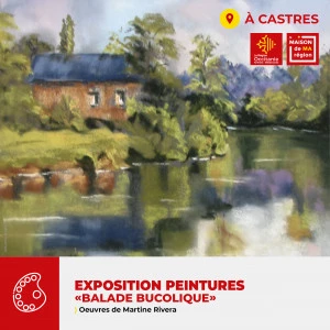 Affiche Exposition "Balade bucolique"