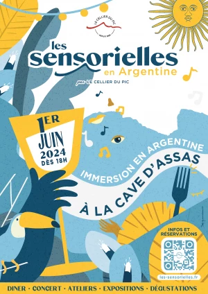 Affiche Les Sensorielles en Argentine