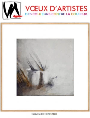 Affiche Exposition caritative Voeux d'Artistes