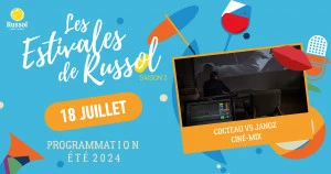 Affiche Les Estivales de Russol Saisons 3 - COCTEAU Vs JANOZ