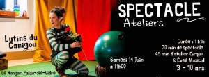 Affiche Spectacle les lutins du canigou