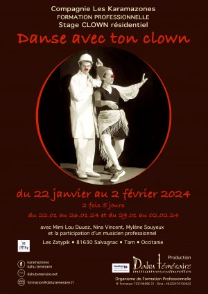 Affiche Danse avec ton clown