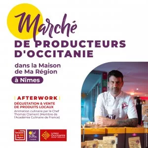 Affiche Marché de producteurs d'Occitanie