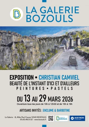 Affiche Exposition "Beauté de l'instant d'ici et d'ailleurs"