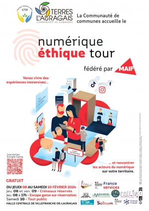 Affiche Numérique éthique tour