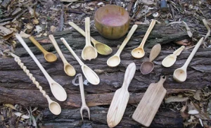 Affiche Création de petits objets en écorce de châtaignier