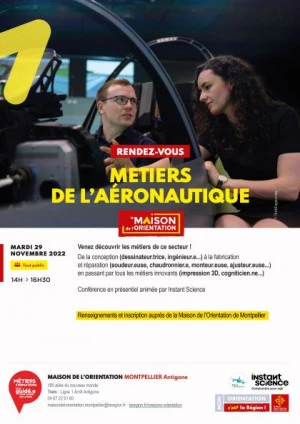 Affiche Métiers de l'Aéronautique 
