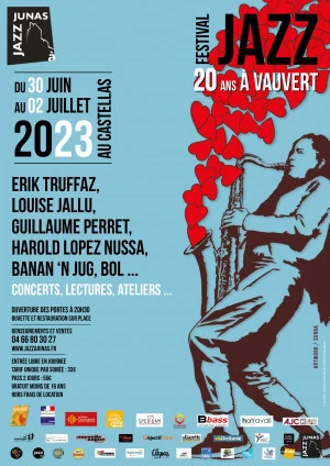 Affiche Festival Jazz à Vauvert