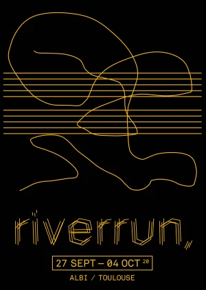 Affiche Festival riverrun, 