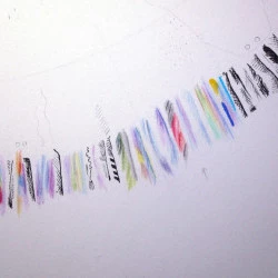 Le pharmakon - carnets de dessins - retranscription graphique - techniques variées, 2021 - Irina P. 