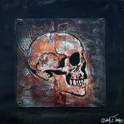 Memento Mori 11 - Peinture huile, encre de chine, acrylique et aérosol. - Bayonas 