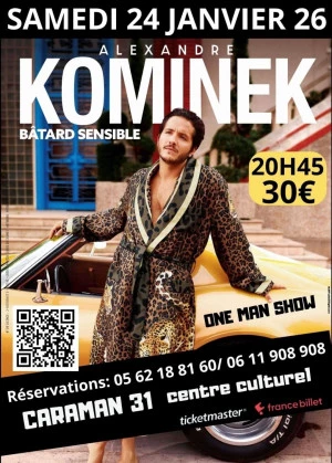 Affiche Alexandre kominek "One man show " 