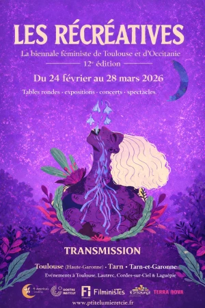 Affiche Les Récréatives, le biennale féministe de Toulouse et en Occitanie - 12ème édition