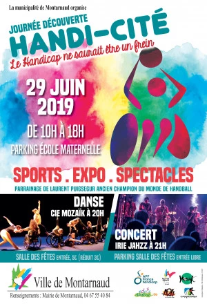 Affiche « Handi-cité, le Handicap ne saurait être un frein » 