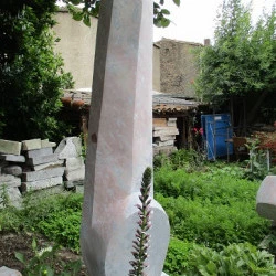 Masculin - 2mx0,5x 0,5m marbre de Caunes Minervois - 8000€ 