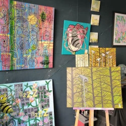 Chris Sztermula - Peinture - Street art