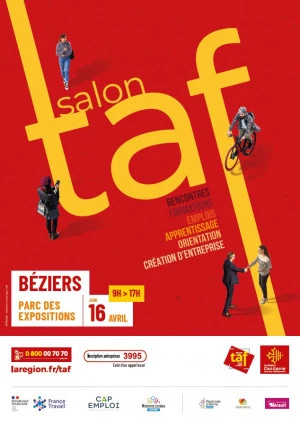 Affiche Salon TAF Béziers Ouest Hérault