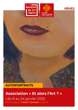 Affiche Exposition "Autoportraits"