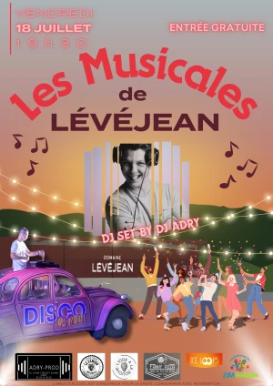 Affiche Les Musicales de Lévéjean